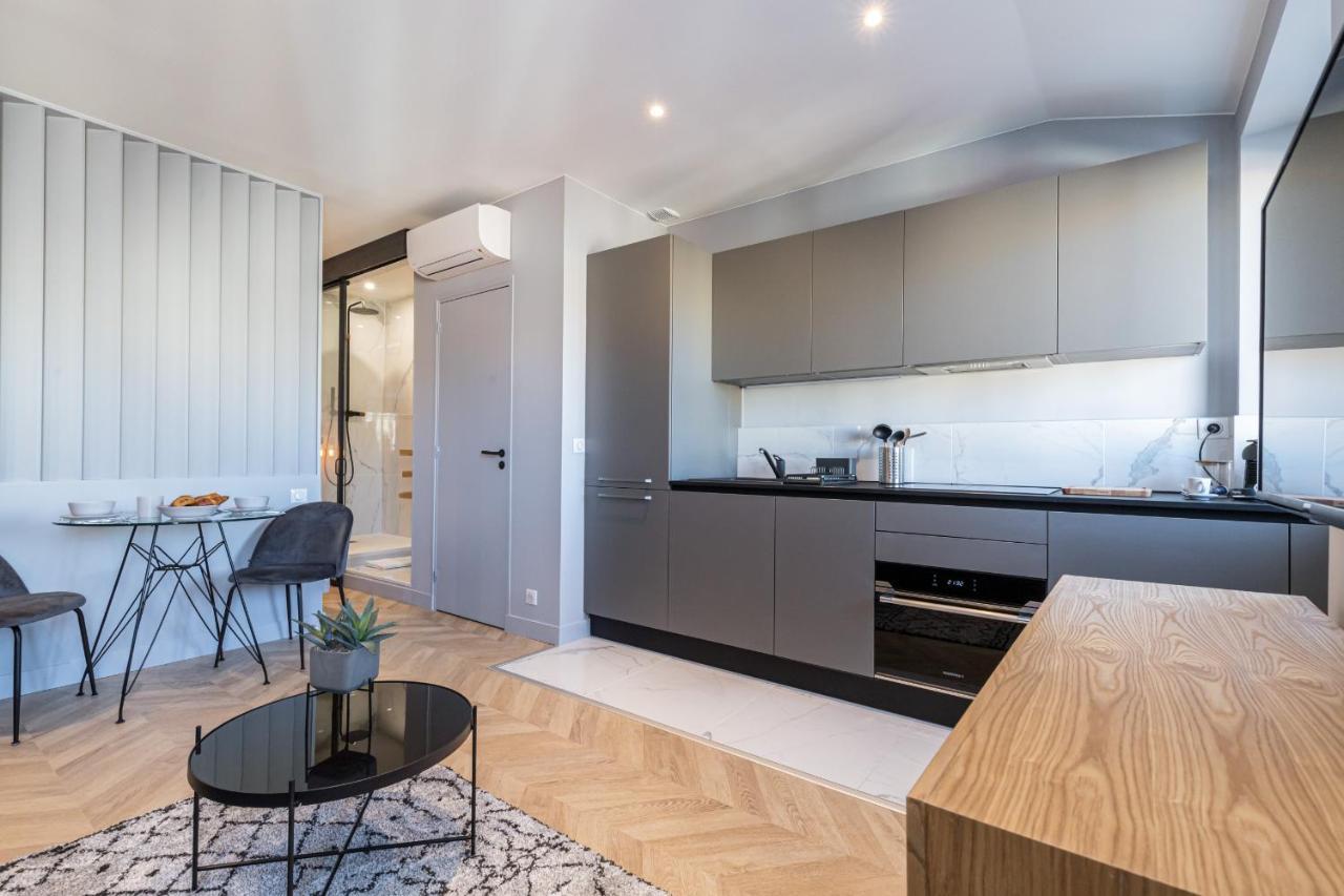 1 Su Ede - Dernier Etage Ascenseur - 1 Min Plage Et Zone Pietonne Niza Exterior foto