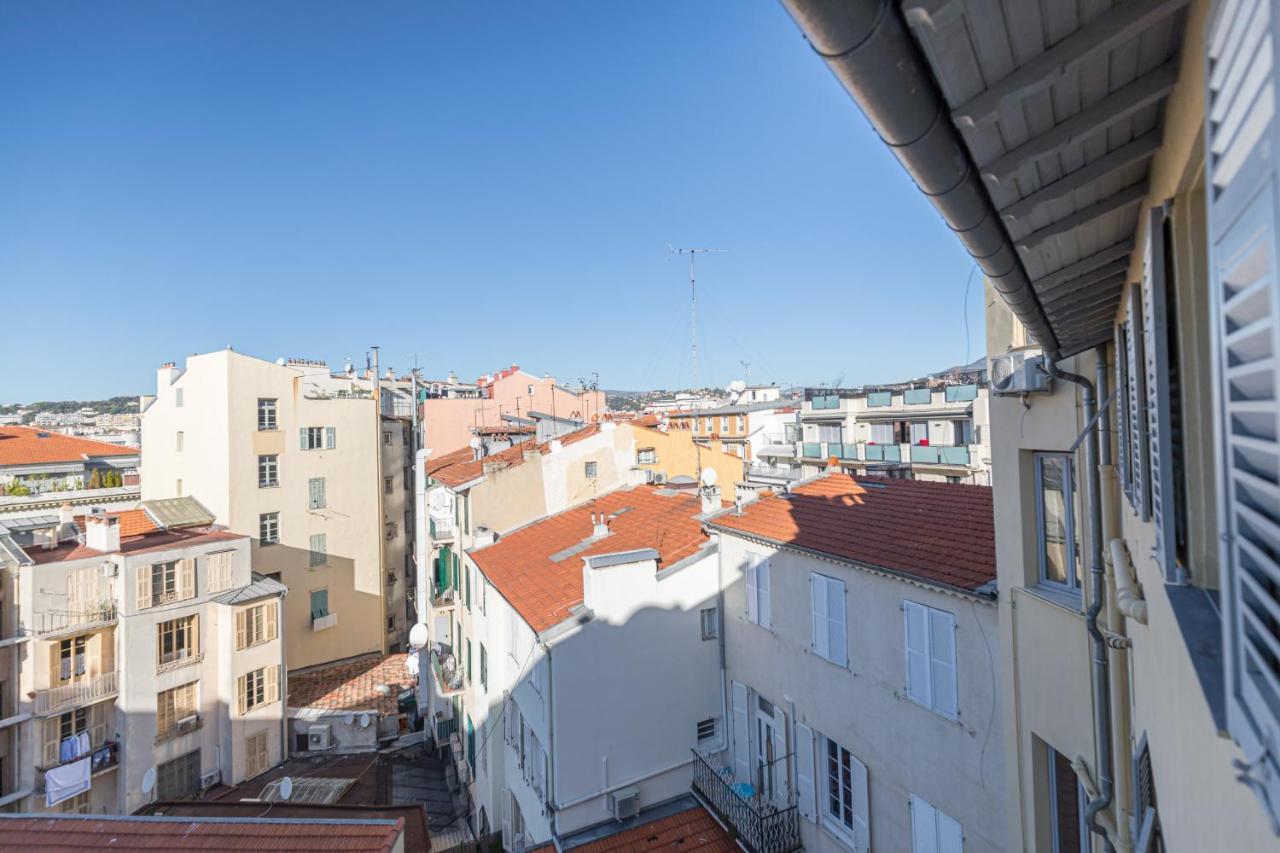 1 Su Ede - Dernier Etage Ascenseur - 1 Min Plage Et Zone Pietonne Niza Exterior foto